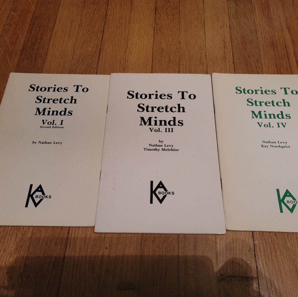 NATHAN LEVYS VOL# 1, 3-4: STORIES TO STRETCH MINDS- THINK HARD